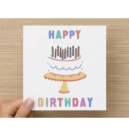 The Circle Happy Birthday Card - Join The Dots