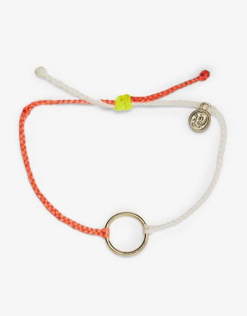 Pura Vida Bracelets Two Tone Full Circle Bracelet