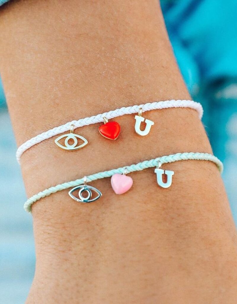 Pura Vida Bracelets Eye Love You Charm Bracelet