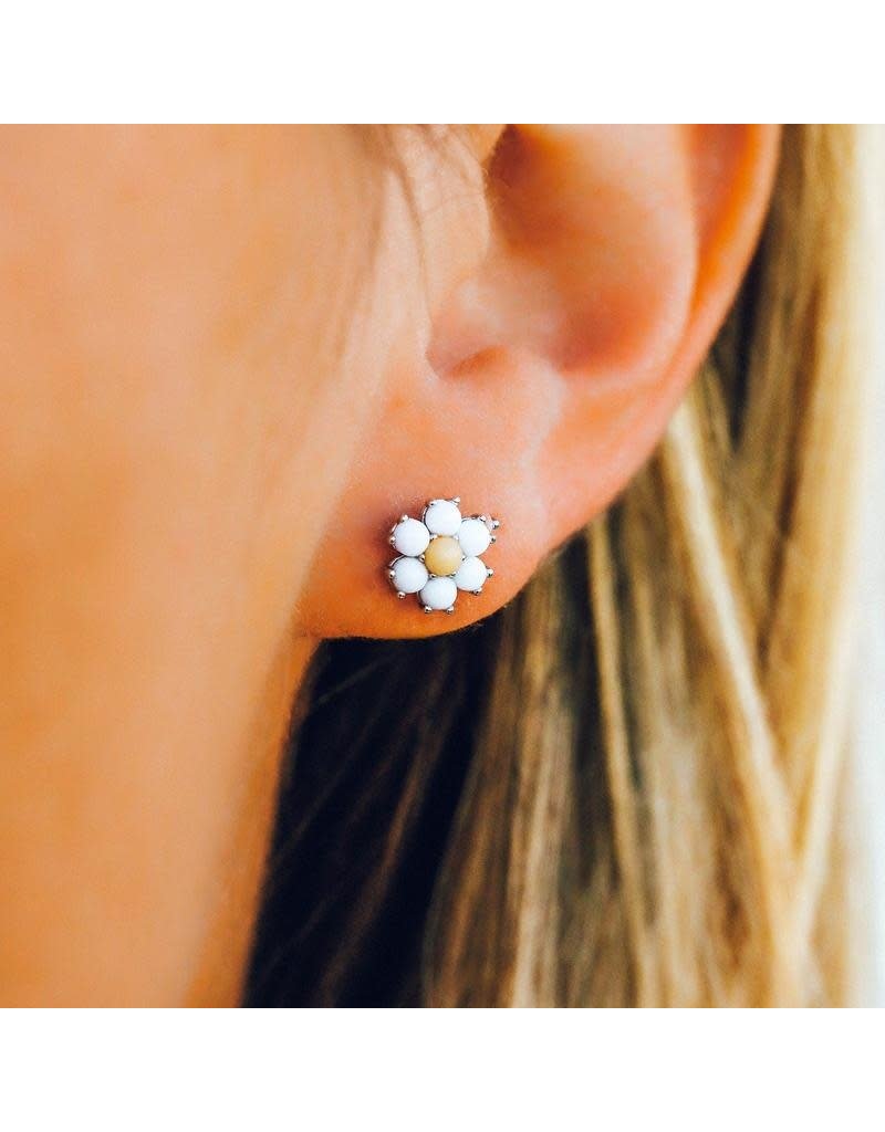 Pura Vida Gemstone Daisy Earrings The Circle & The Circle Kids