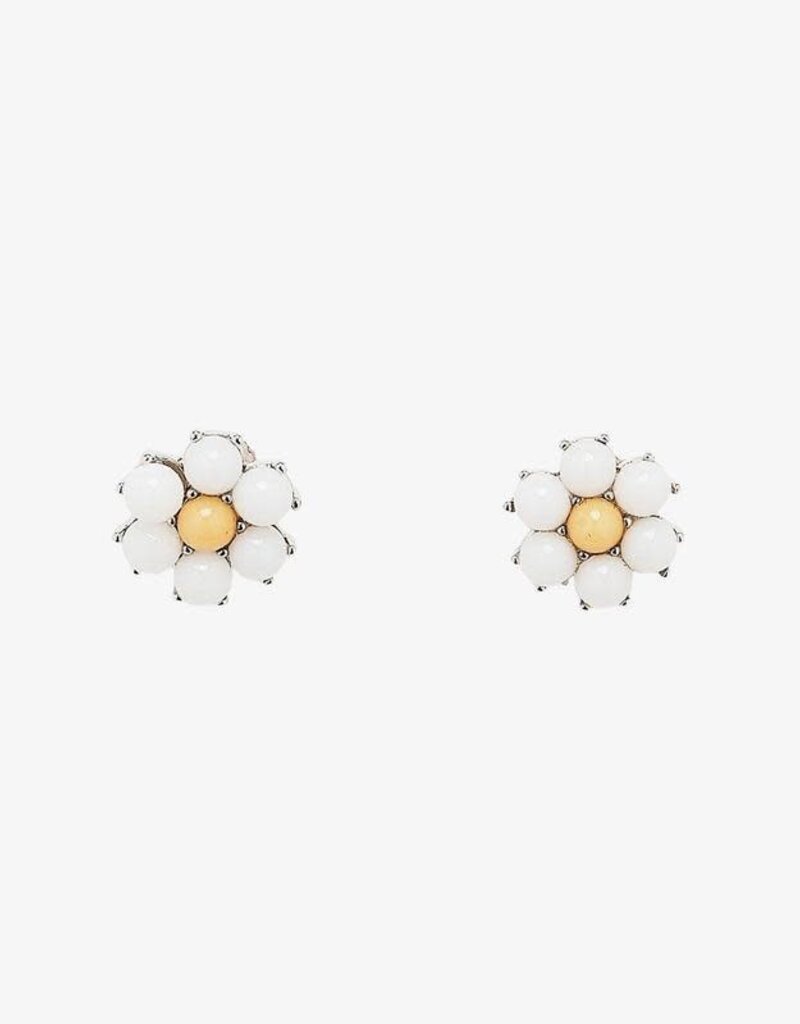 Pura Vida Bracelets Gemstone Daisy Earrings