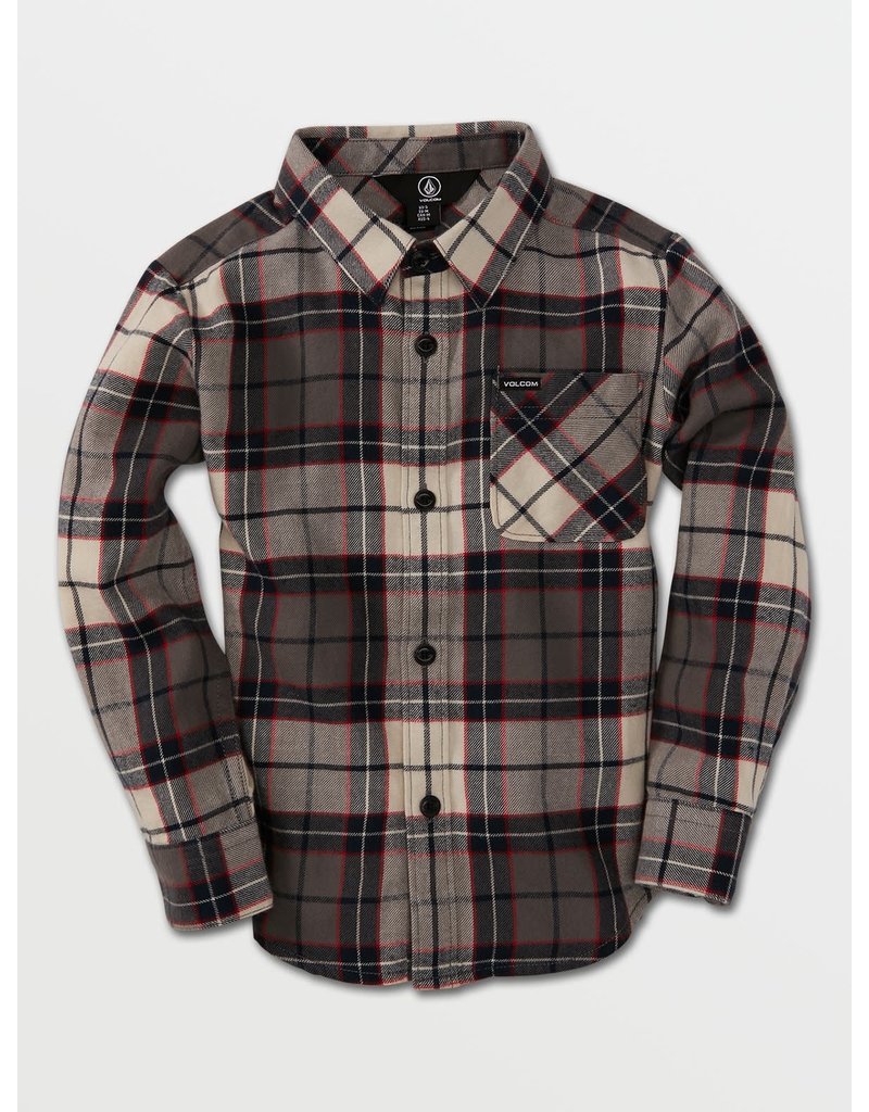 volcom circle flannel jacket