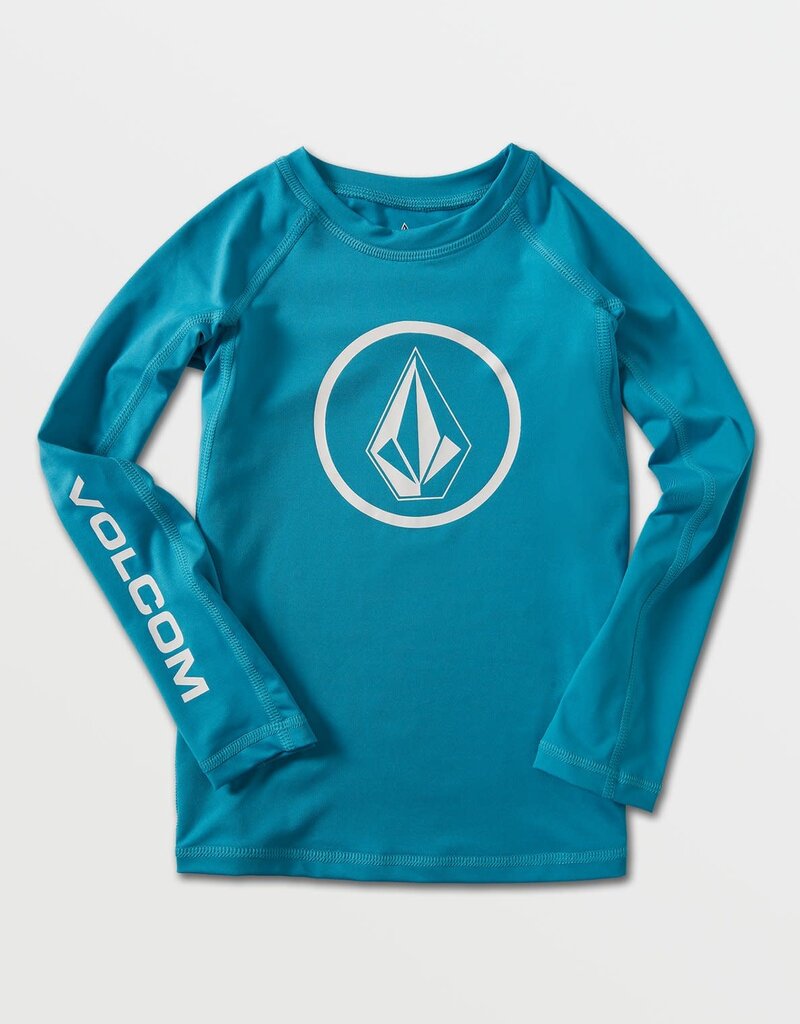 VOLCOM Little Boys Lido Solid L/S Rashguard