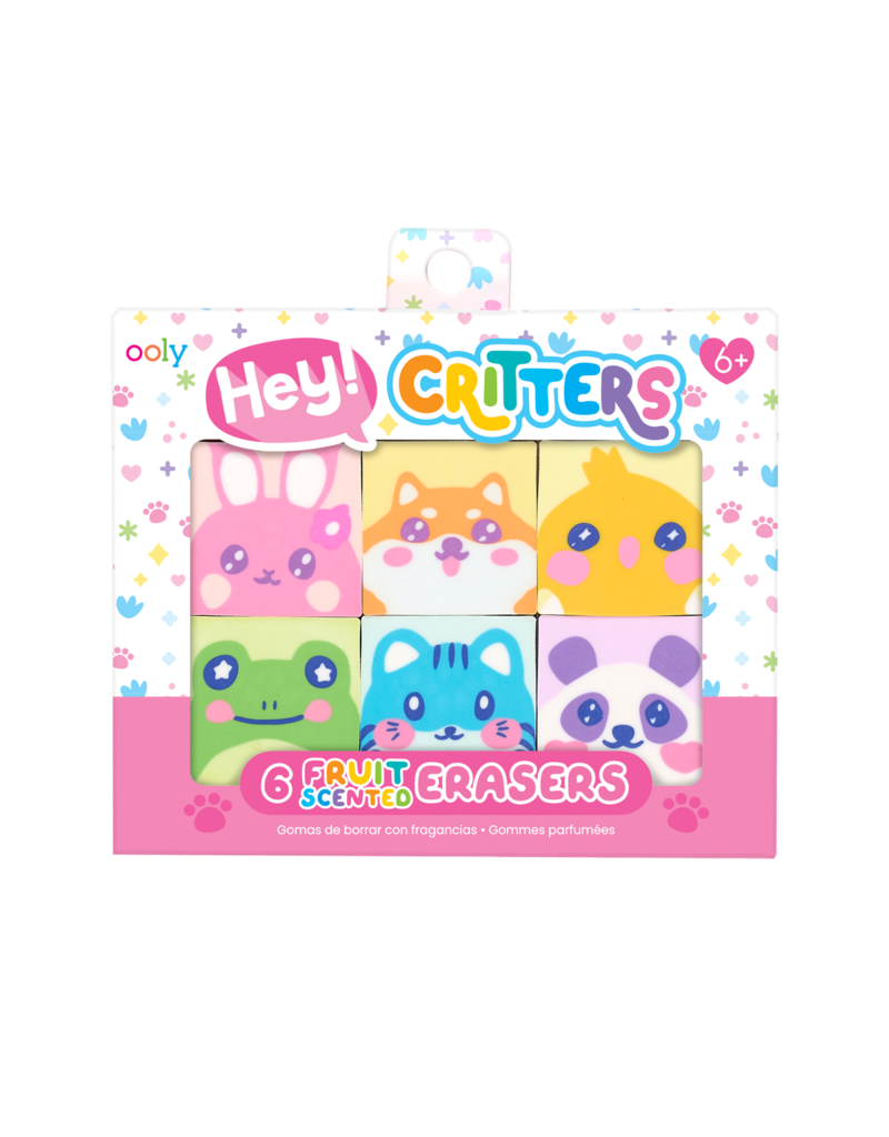 Ooly Hey Critters! Scented Erasers