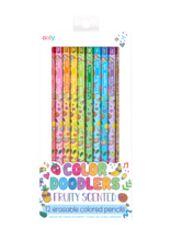 Ooly Color Doodlers Fruity Scented Erasable Pencils