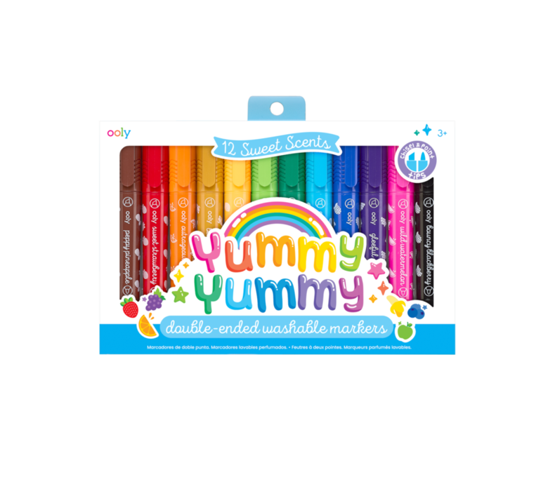 Yummy Yummy Fruit Scented Markers