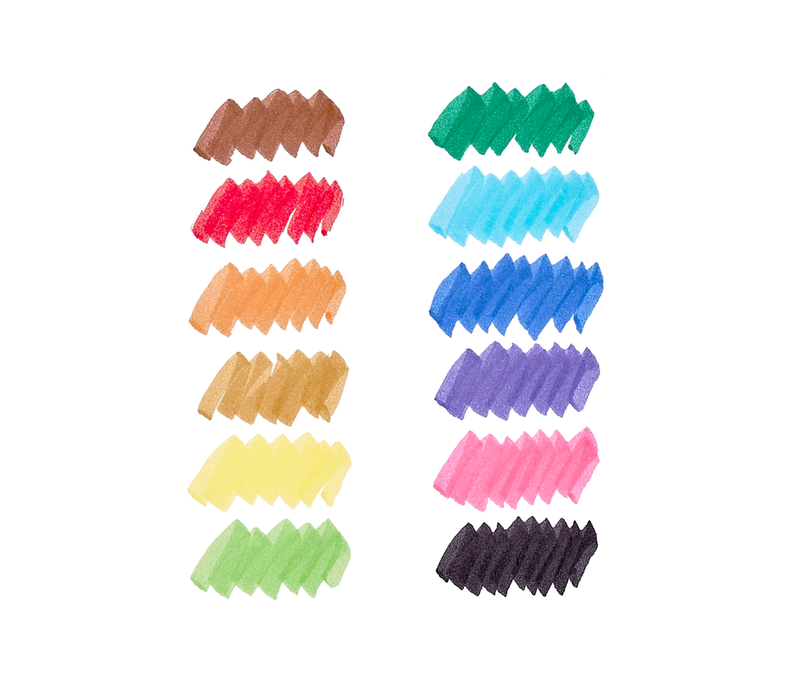 Yummy Yummy Fruit Scented Markers