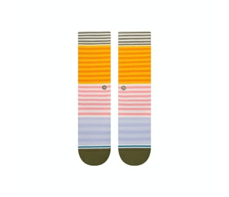 Sunshine Stripe Crew Socks