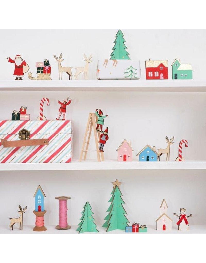 Meri Meri Festive Village Wooden Advent Calendar The Circle The Meri Meri Festive Village Wooden Advent Calendar The Circle The
