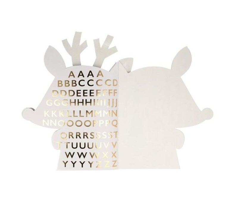 Reindeer Sticker Sketch Book