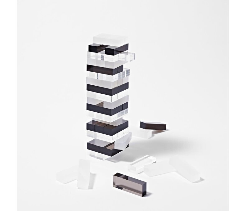 Lucite Jumbling Tower