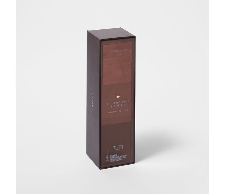 Lucite Jumbling Tower
