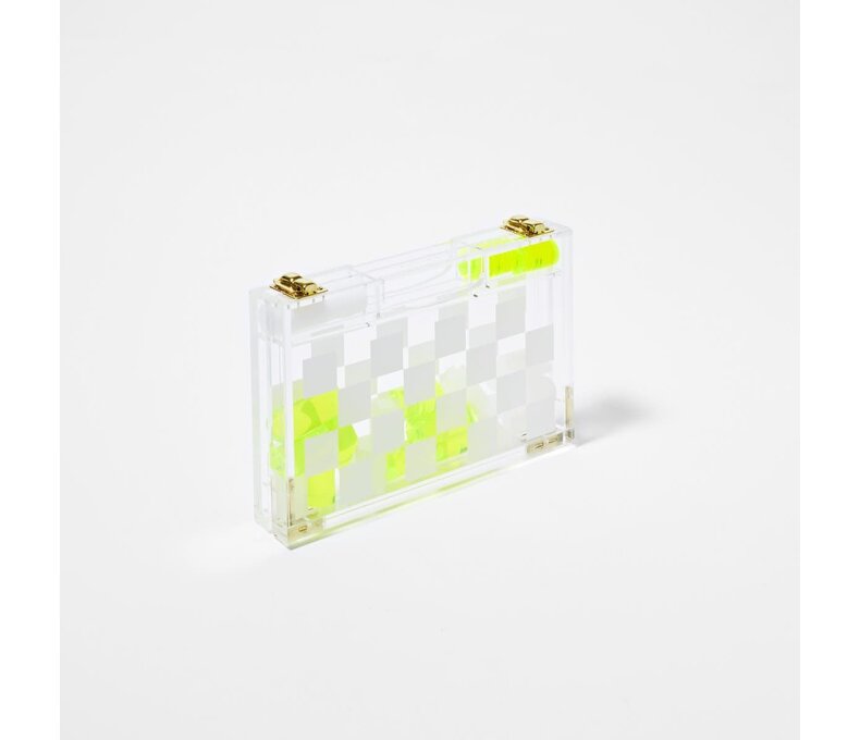 Mini Lucite Chess & Checkers