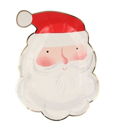 Jolly Santa Plates