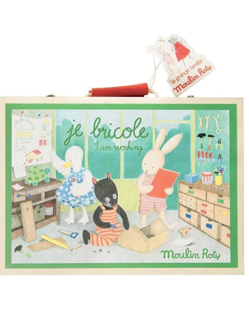 Moulin Roty Grande Famille DIY Suitcase