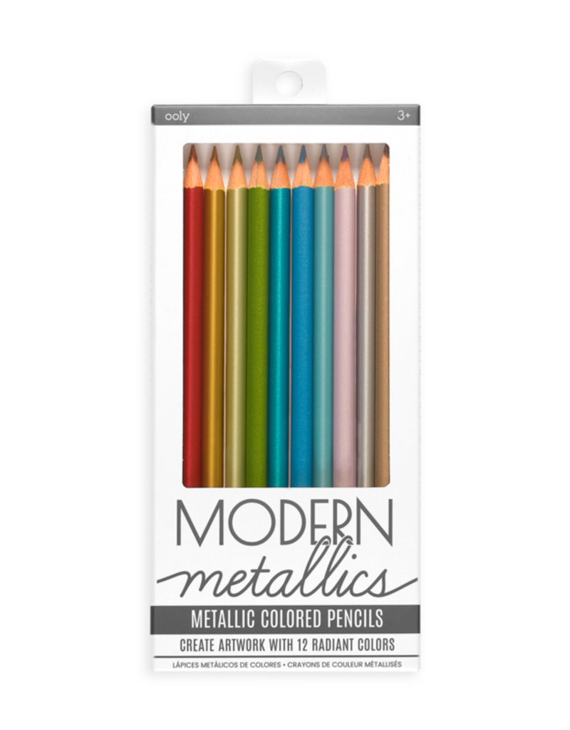 Ooly Modern Metallics Colored Pencils