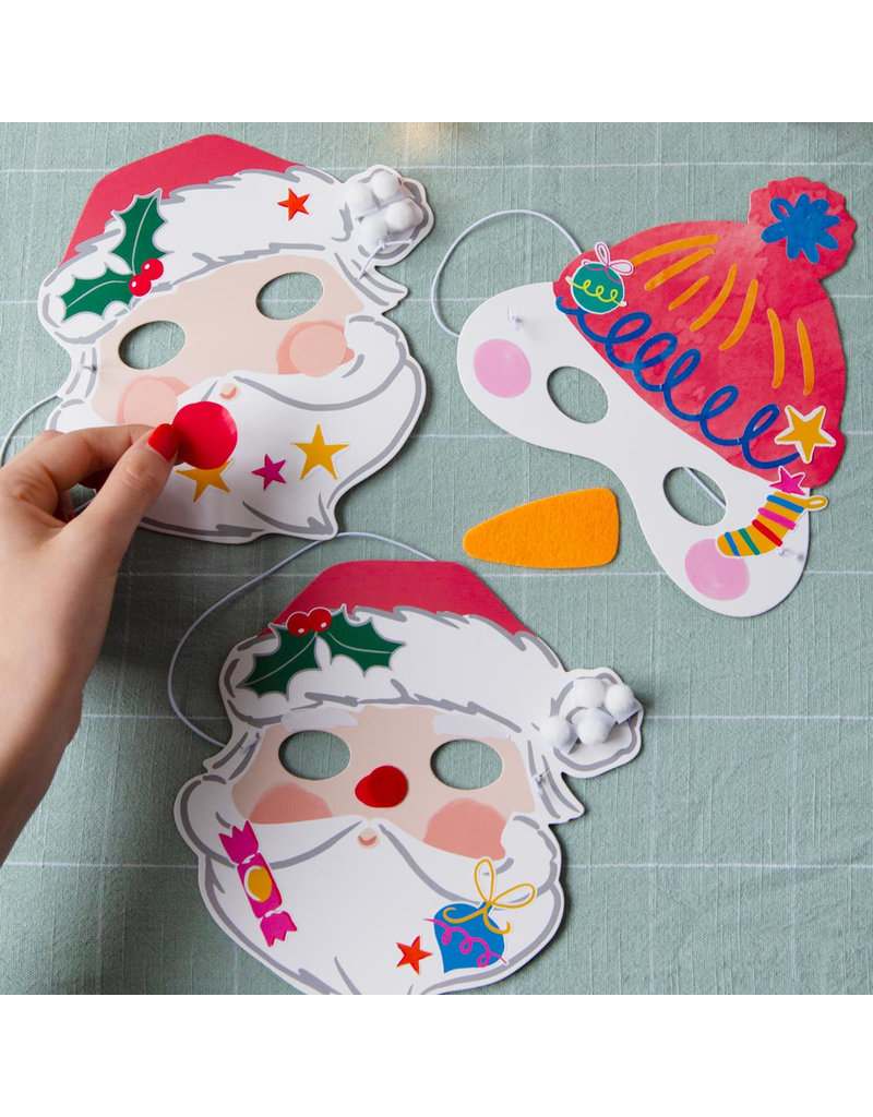Talking Tables Make Your Own Christmas Masks Kit
