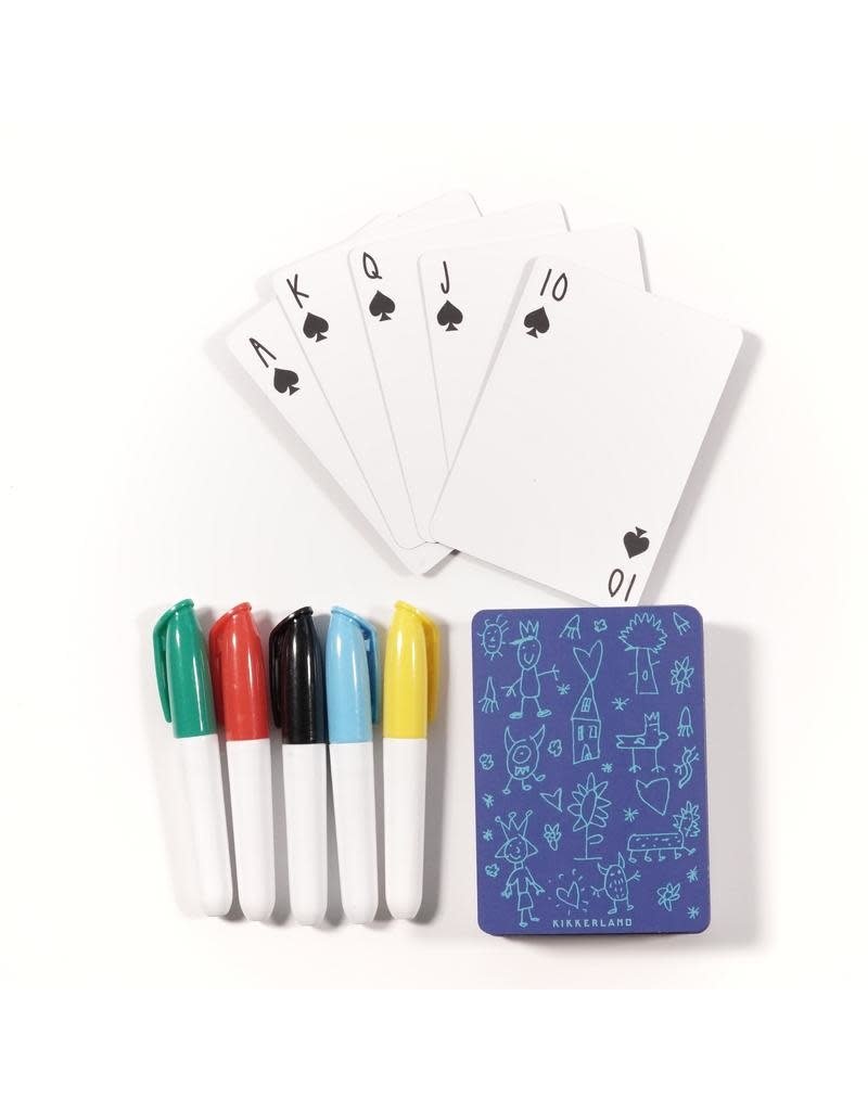 Kikkerland Make Your Own Playing Cards The Circle & The Circle Kids