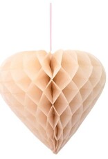 Meri Meri Heart Honeycomb Decorations