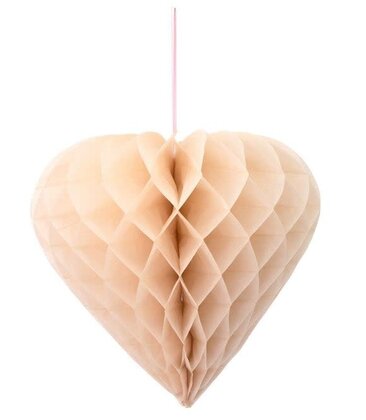 Heart Honeycomb Decorations