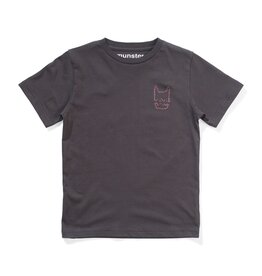 Munster Kids Check Logo Tee