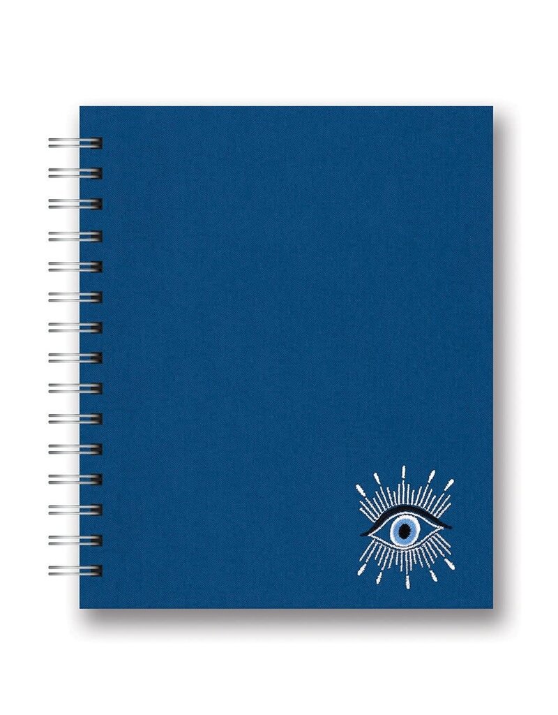 Studio Oh! Embroidered Tabbed Spiral Notebook