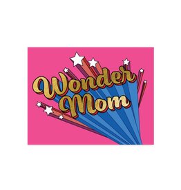 Halfpenny Postage Wonder Mom Crest Card