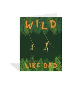 Halfpenny Postage Wild Dad Card