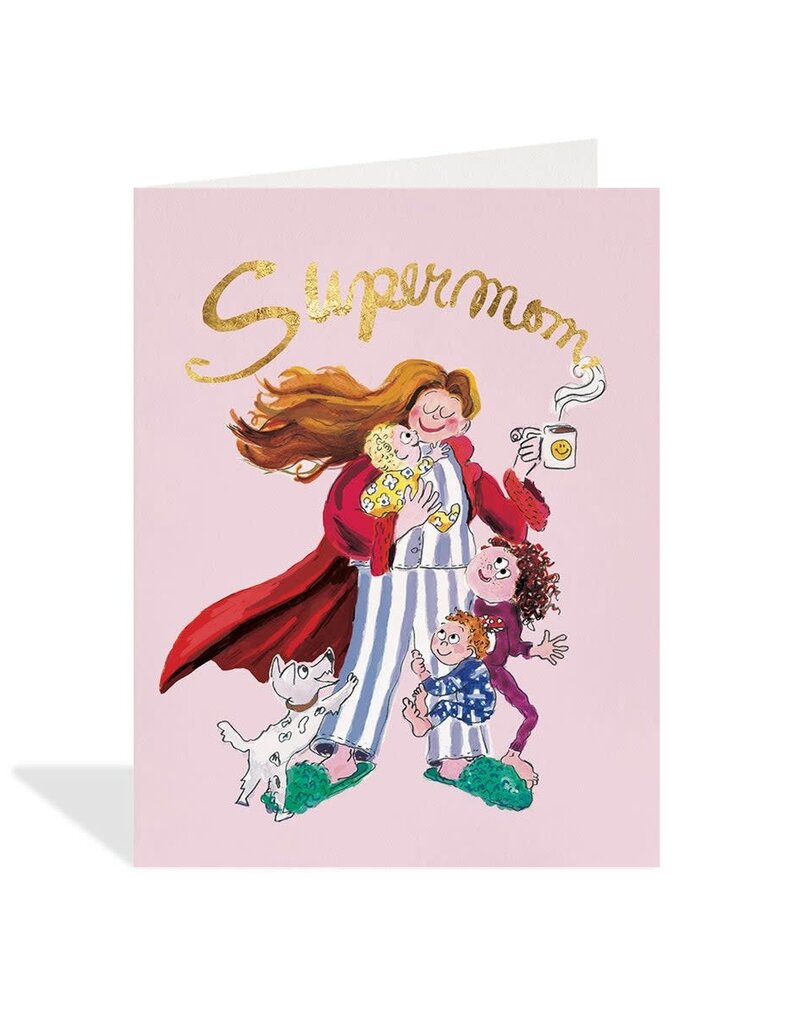 Halfpenny Postage Supermom Card