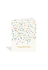 Halfpenny Postage Birthday Confetti Card