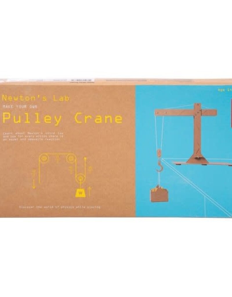 Kikkerland Designs Make Your Own Pulley Crane Kit