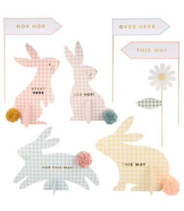 Gingham Bunnies Egg Hunt Kit