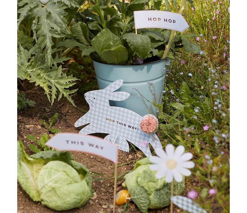 Gingham Bunnies Egg Hunt Kit