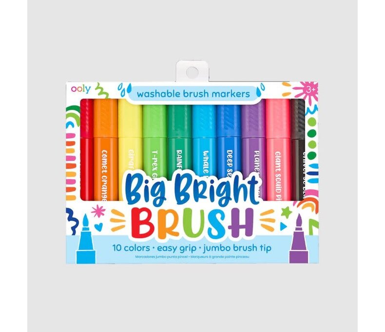 Big Bright Brush Markers