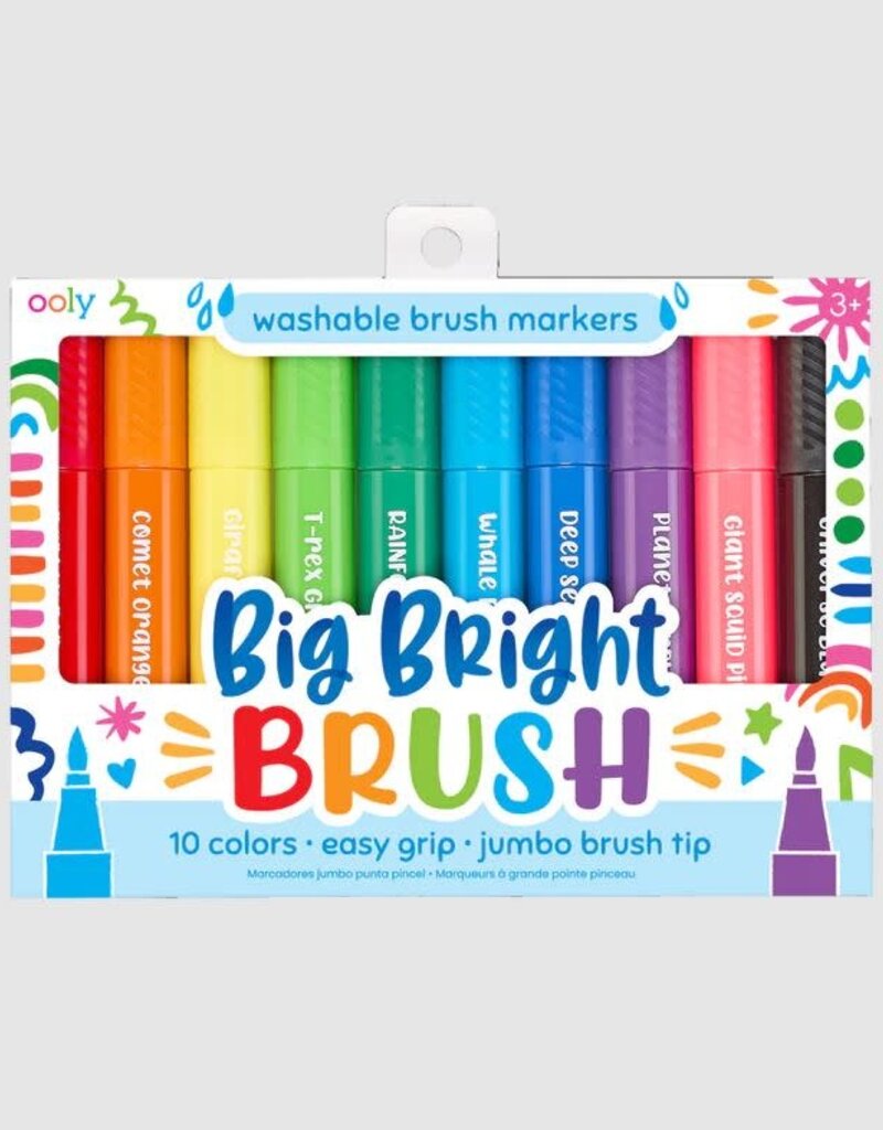 Ooly Big Bright Brush Markers