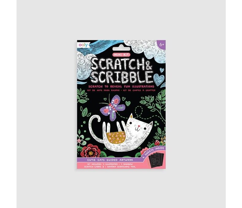 Mini Scratch and Scribble Art Kit