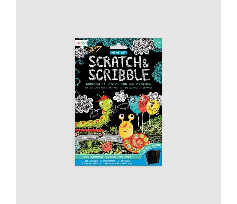 Mini Scratch and Scribble Art Kit