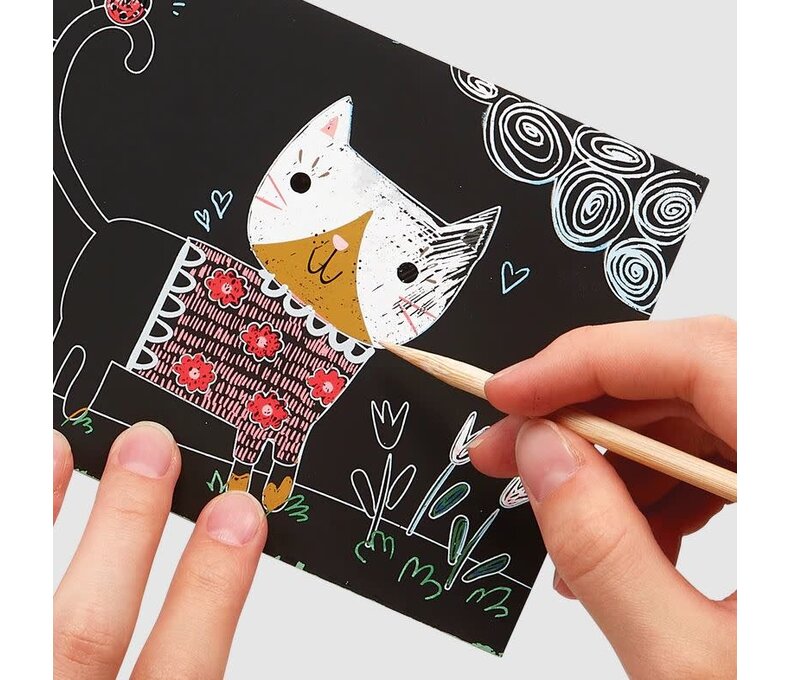 Mini Scratch and Scribble Art Kit