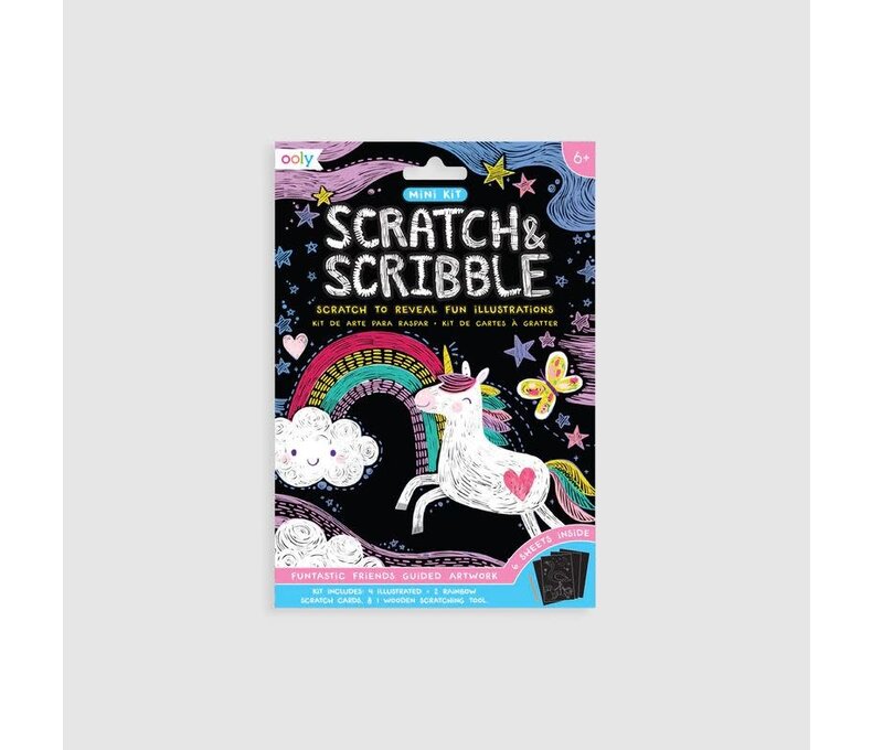 Mini Scratch and Scribble Art Kit