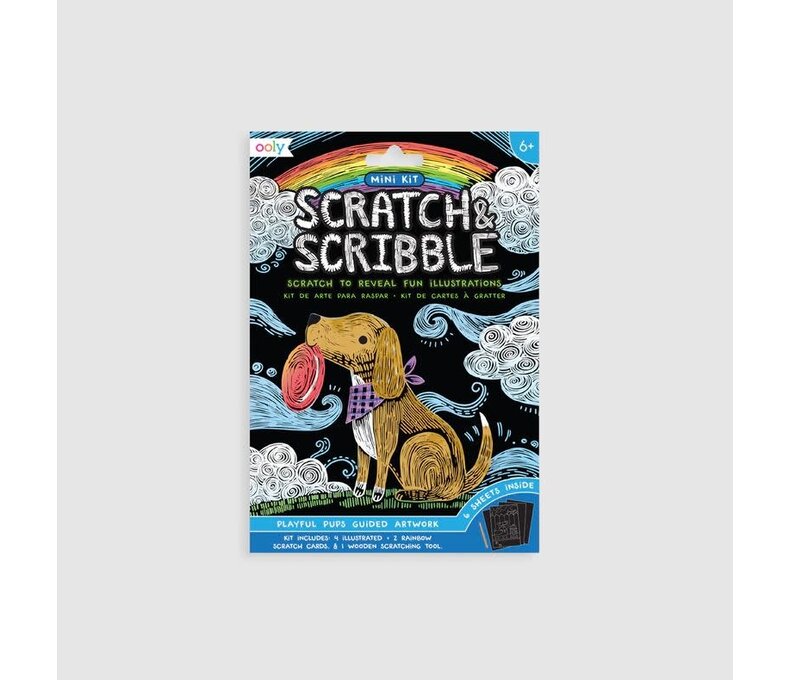 Mini Scratch and Scribble Art Kit