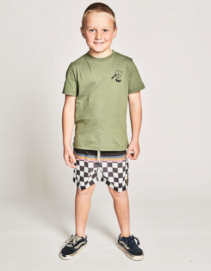 Munster Kids Checkmate Boardshort