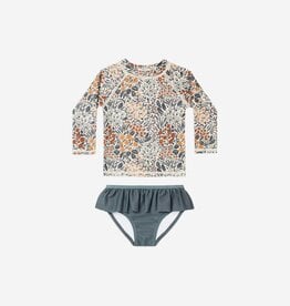 Nano Girls “Tropical Print” 2 Piece Short Sleeved Rashguard