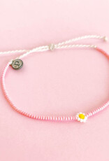 Pura Vida Bracelets Spring Daisy Seed Bead Bracelet