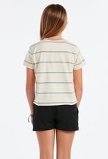 VOLCOM Girls Hyphen On Strypes Tee