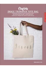 Kikkerland Designs Crafters Image Transfer Tote Bag