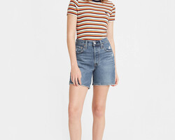 Mid thigh jean shorts sale