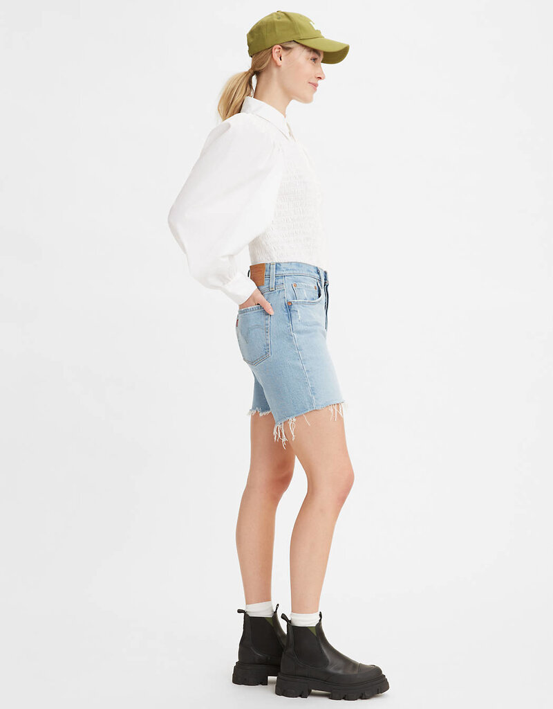 Levis 501 Mid Thigh Denim Shorts 85833