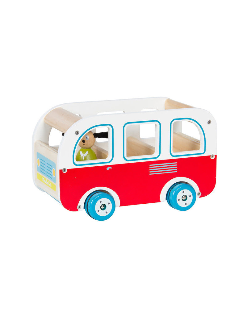 Moulin Roty Grand Famille Wood Bus
