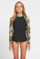 VOLCOM Big Girls Midnight Tropic Rashguard