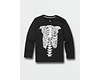 Little Boys Skeleton L/S Rashguard